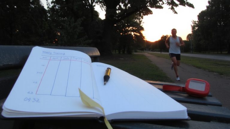 10k interval training block