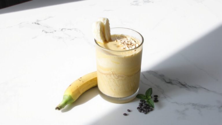 200 calorie pre run smoothie