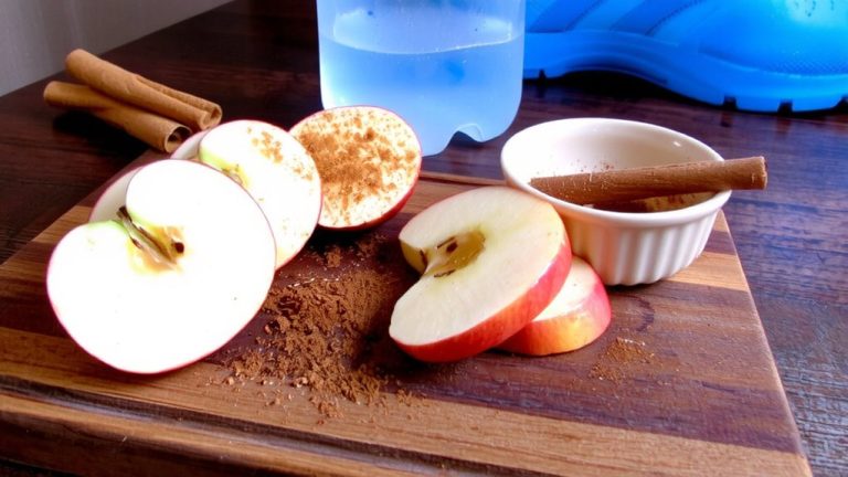 apples with cinnamon snack