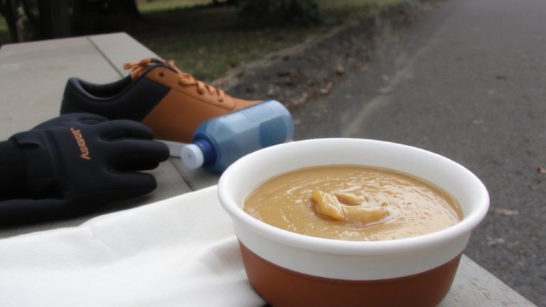 applesauce for pre run energy
