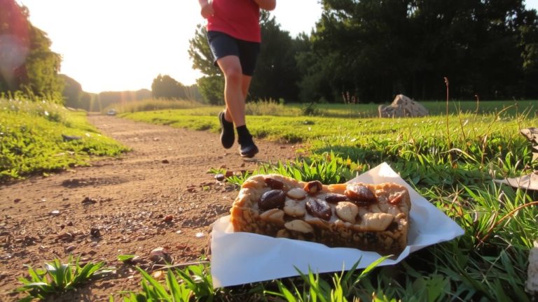 avoid high fat granola pre run