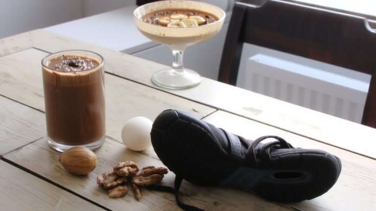 balanced recovery nutrition after running
