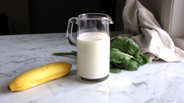 banana almond milk recovery smoothie