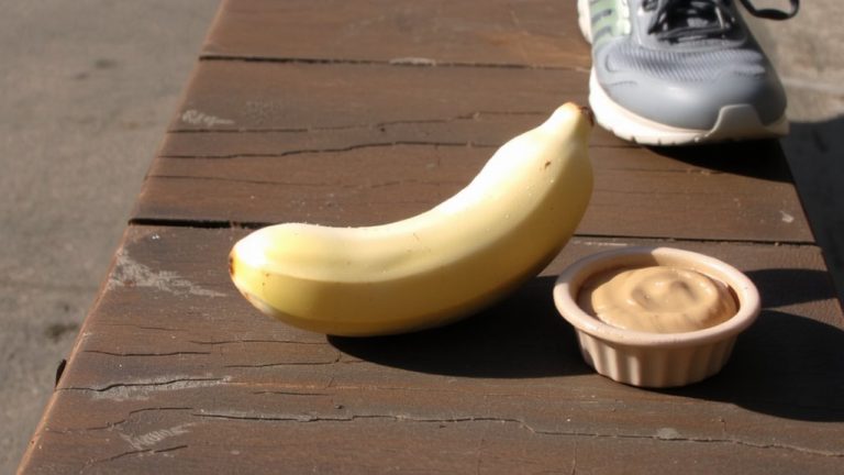 banana with almond butter
