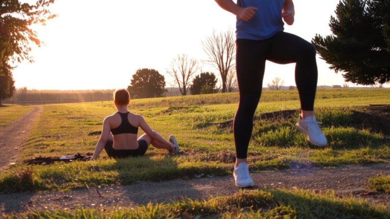 dynamic stretches for morning runs