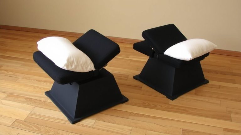 elevated leg rest with pillow