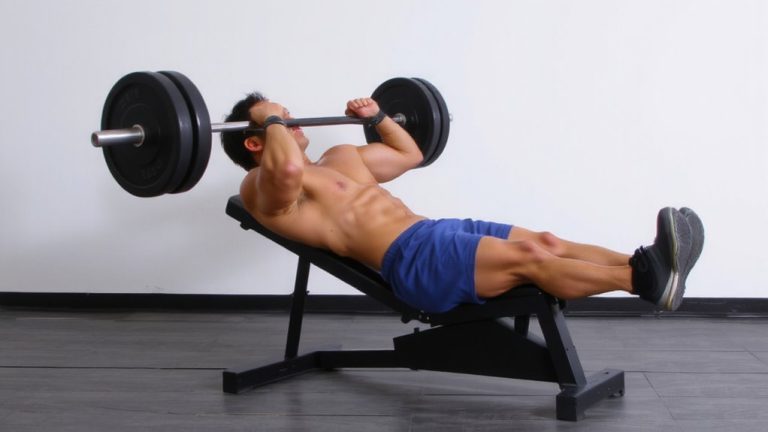 focus on incline press