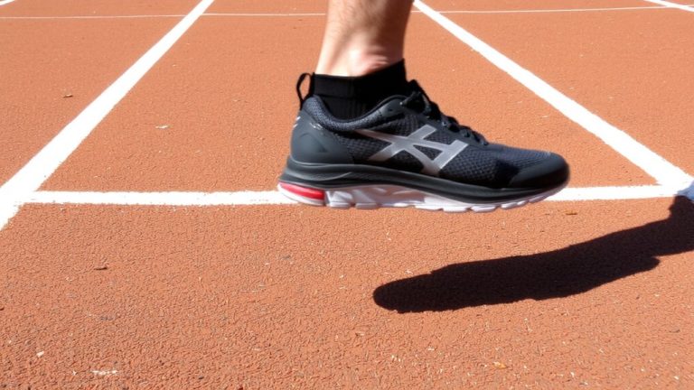 foot strike shifts under intensity