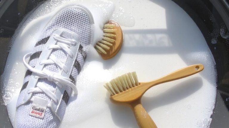 hand wash mesh shoes
