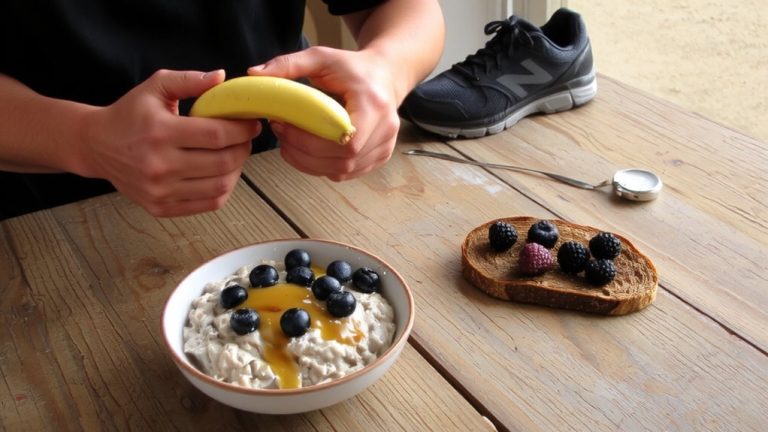 insulin response and pre run nutrition