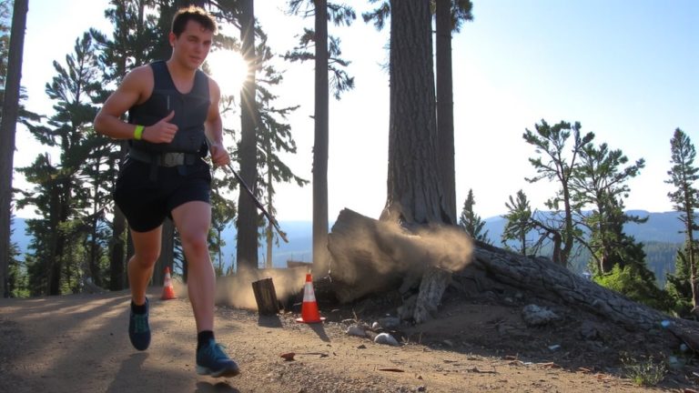 interval training for downhill marathons