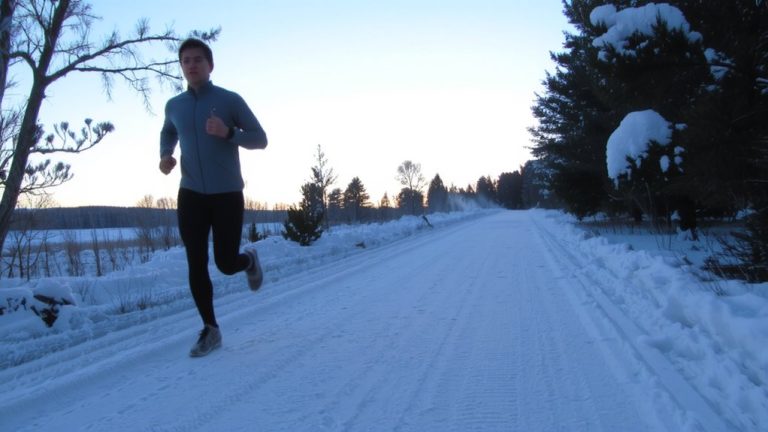 interval training on snow