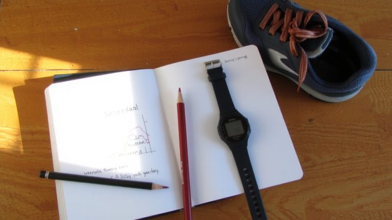 marathon fitness interval plan