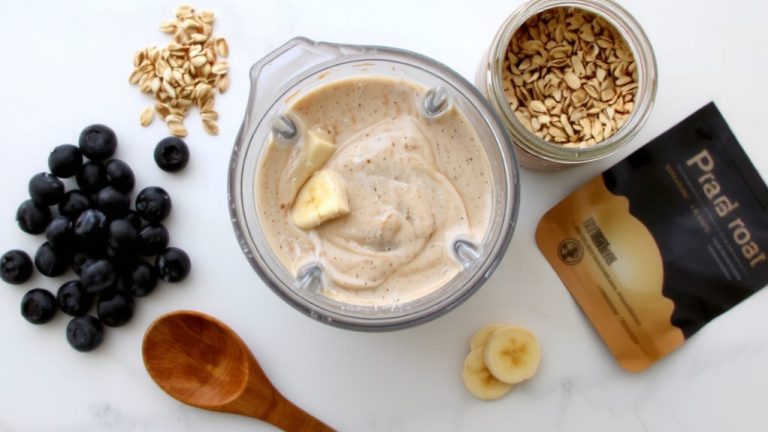oats and protein recovery smoothie