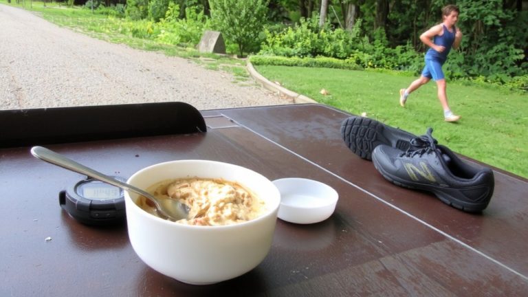 pre run meal timing matters