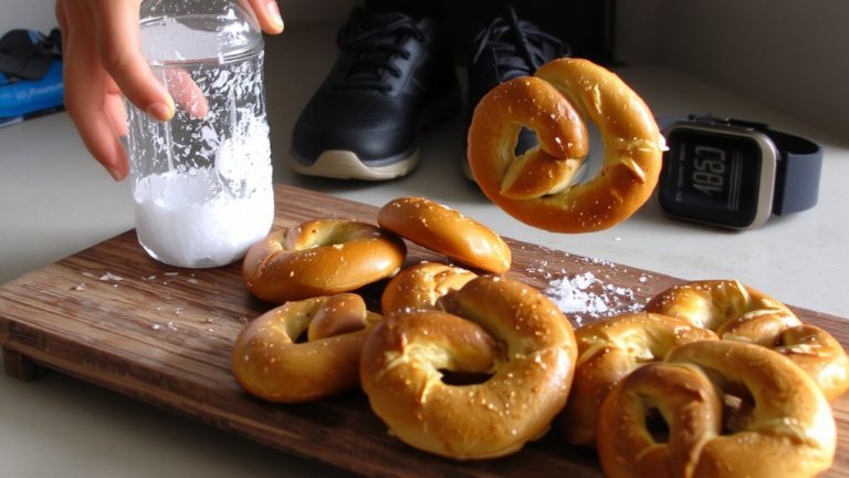 pretzels for pre run electrolytes