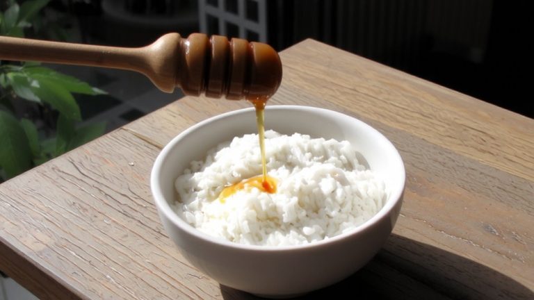 rice with honey