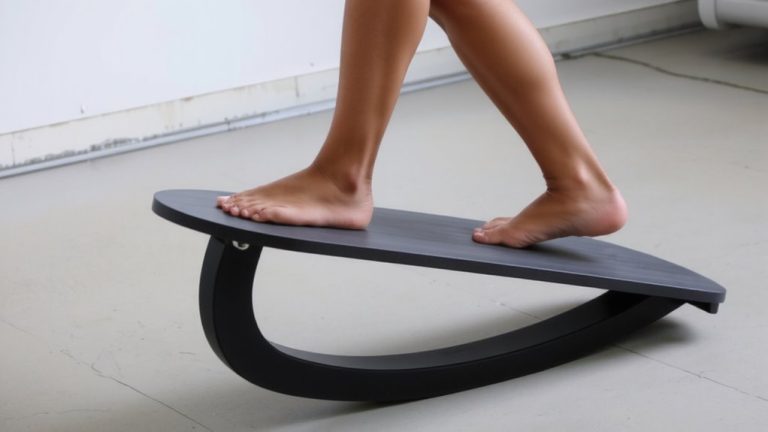 rocker board ankle training