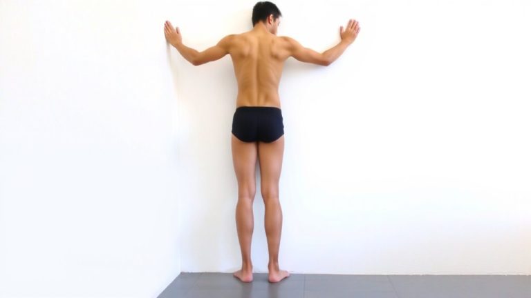 scapular wall slides with five contacts