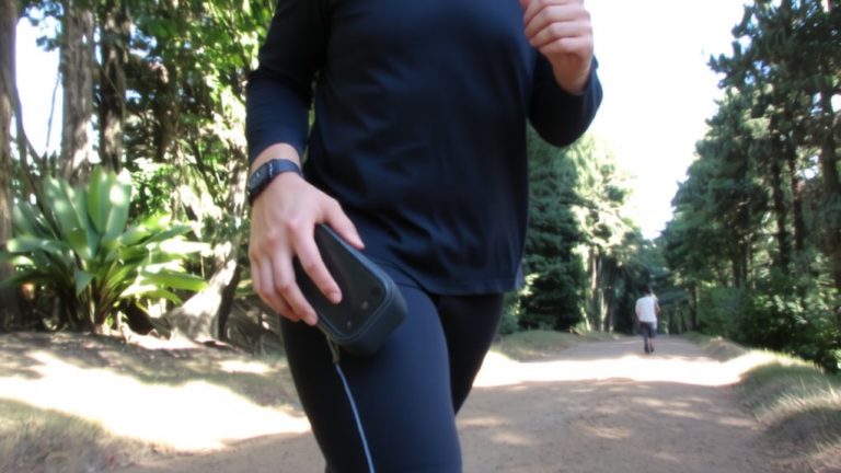 secure phone with armband
