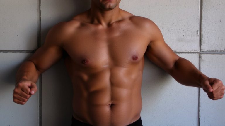serratus punch out wall exercise