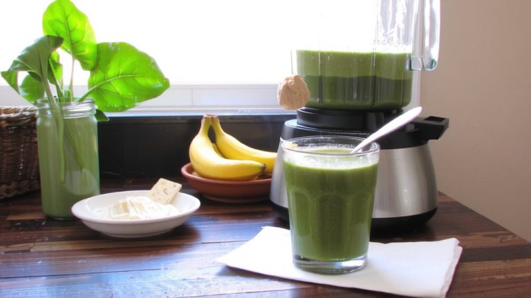 spinach protein recovery smoothie