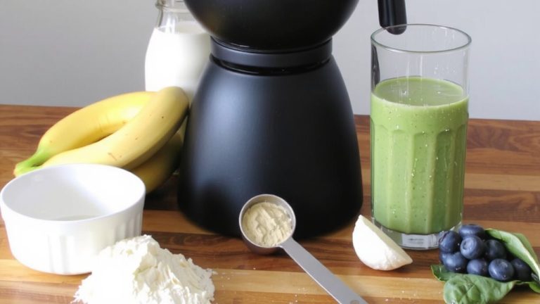 vegan pea protein smoothie