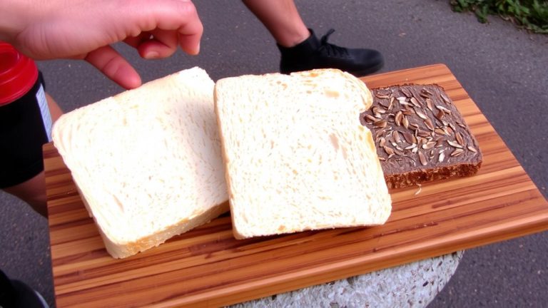 white bread boosts pre run energy
