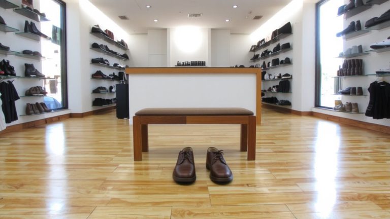 wide feet shoe store