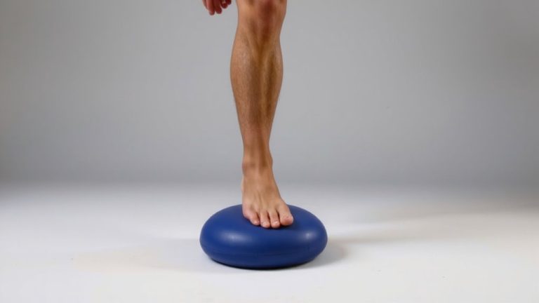 wobble cushion ankle training
