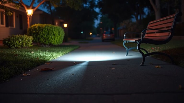 bright safe night walking