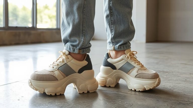 chunky shoes for baggy pants