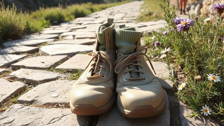 comfortable shoes for camino walking
