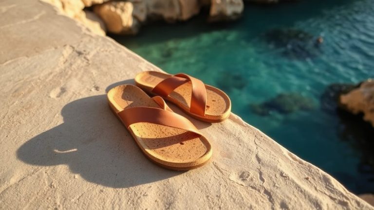 comfortable stylish cork sandals