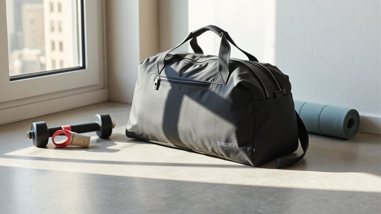 compact gym bags for small spaces
