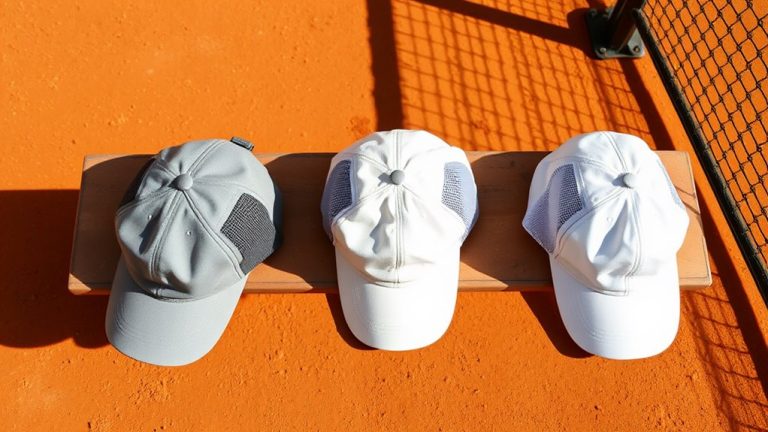 cool focused tennis caps