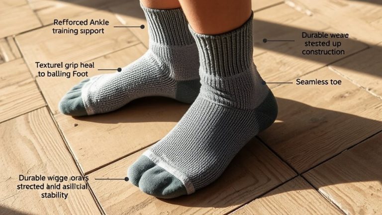 crossfit socks grip support durability