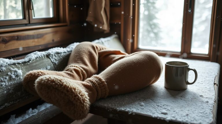 fleece lined leggings winter warmth