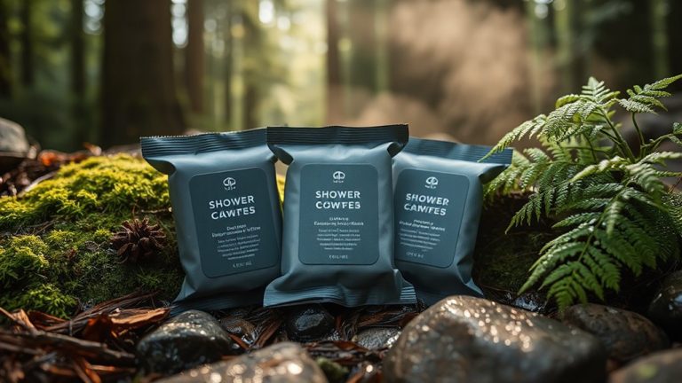 fresh shower wipes for camping