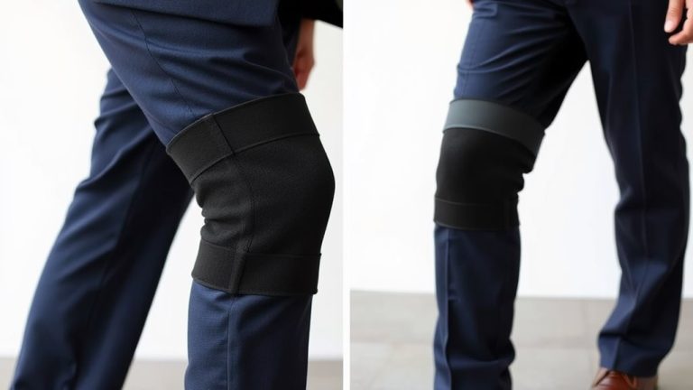 hidden knee braces