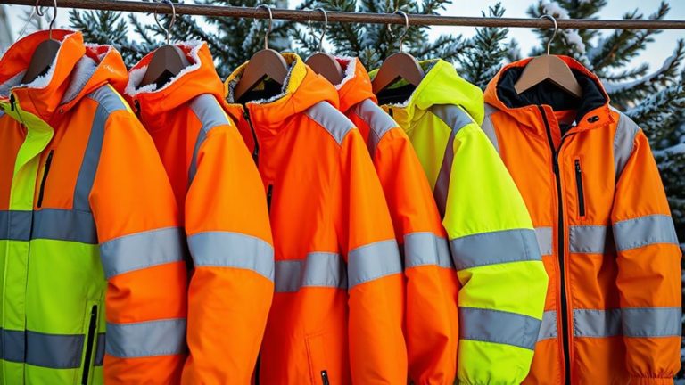 high visibility winter jackets