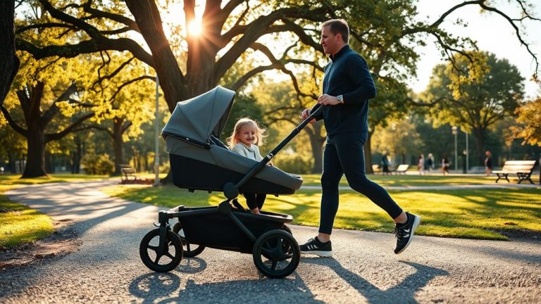 jogging strollers for tall parents