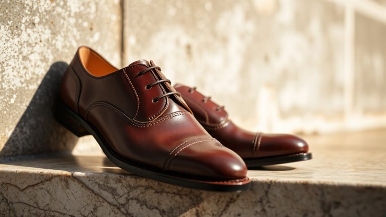 men s red shoes style