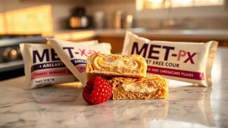met rx cheesecake bar flavors