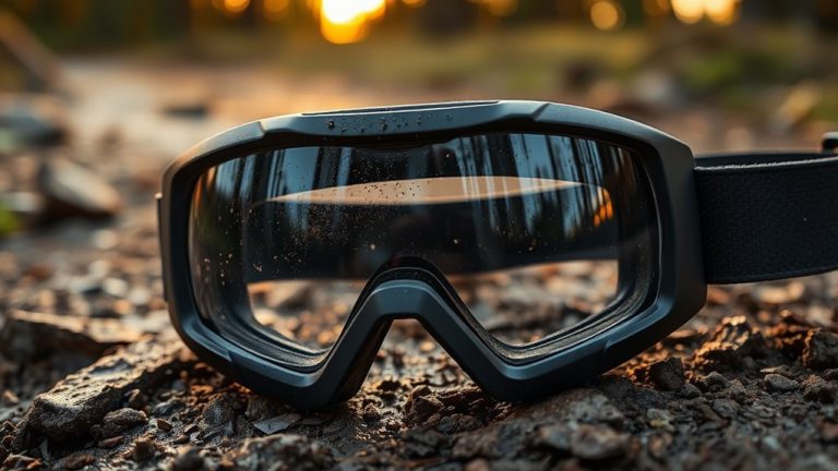 mud resistant high speed mtb goggles