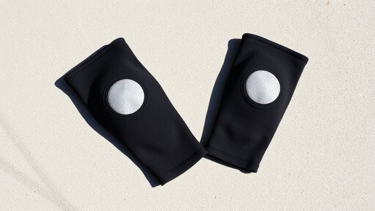 open patella knee support