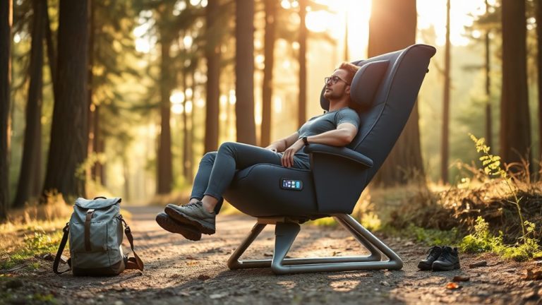 portable massage chairs on the go