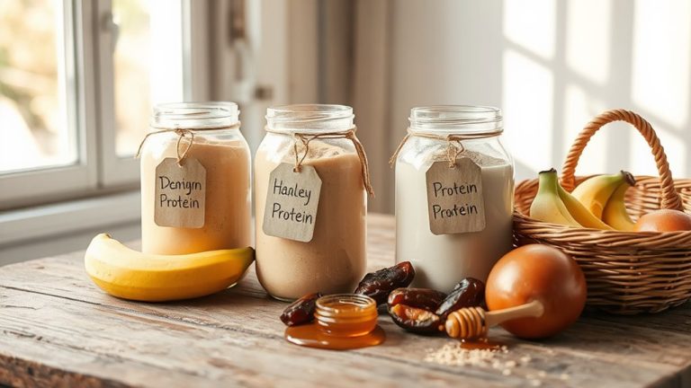 protein powders with real sugar