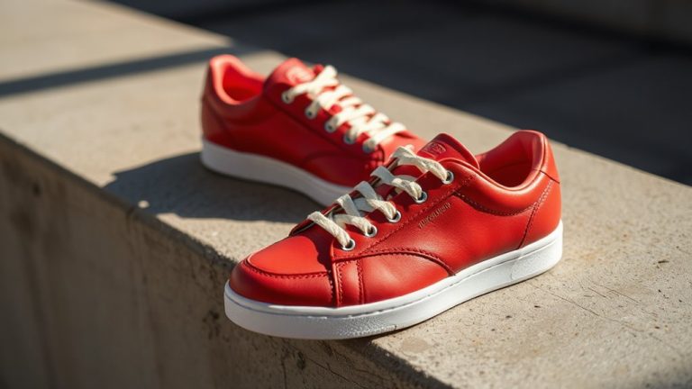 red sneakers women love