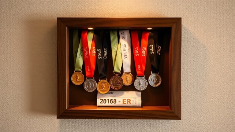 running medals display solutions